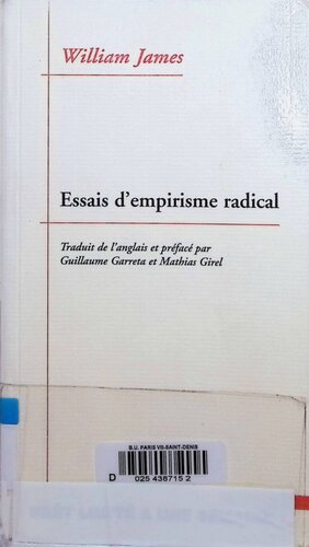 Essais d'Empirisme Radical