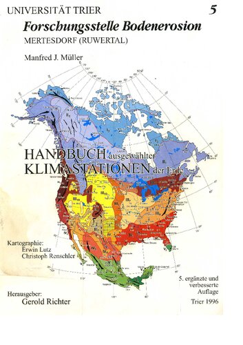 Handbuch ausgewählter Klimastationen der Erde