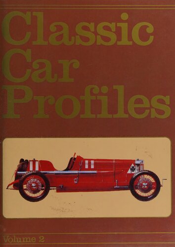 Classic Car Profiles Volume 2