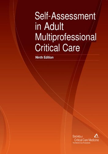 Self-Assessment Adult Multiprofessional Critical Care