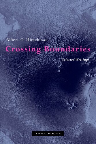 Crossing Boundaries: Selected Writings