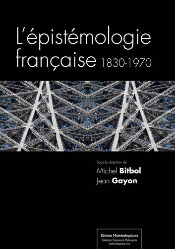 L’épistémologie française, 1830-1970 (French Edition)