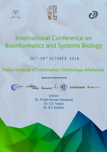 International Conference on Bioinformatics and Systems Biology (BSB), 2018 by IIIT-Allahabad