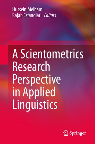 A Scientometrics Research Perspective in Applied Linguistics