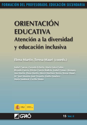 Orientación Educativa Atención a la Diversidad y Educación Inclusiva