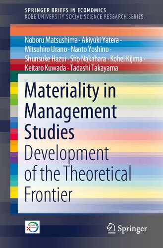 Materiality in Management Studies: Development of the Theoretical Frontier (SpringerBriefs in Economics)