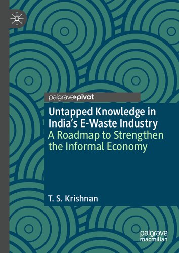 Untapped Knowledge in India’s E-Waste Industry: A Roadmap to Strengthen the Informal Economy (Palgrave Advances in the Economics of Innovation and Technology)