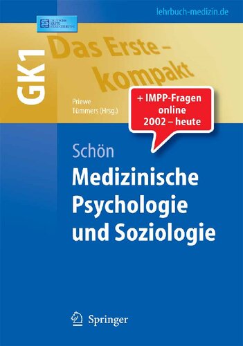 Das Erste - kompakt: Chemie Physik Biologie - GK1 (Springer-Lehrbuch) (German Edition)