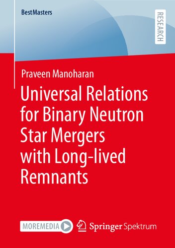 Universal Relations for Binary Neutron Star Mergers with Long-lived Remnants (BestMasters)