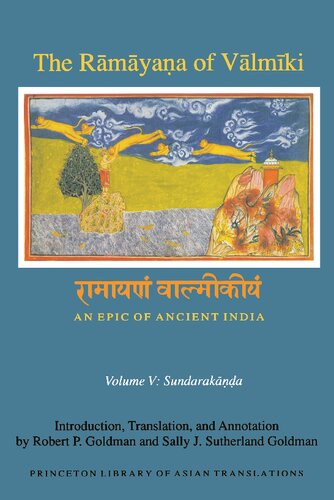 The Rāmāyaṇa of Vālmīki, Volume V: Sundarakāṇḍa