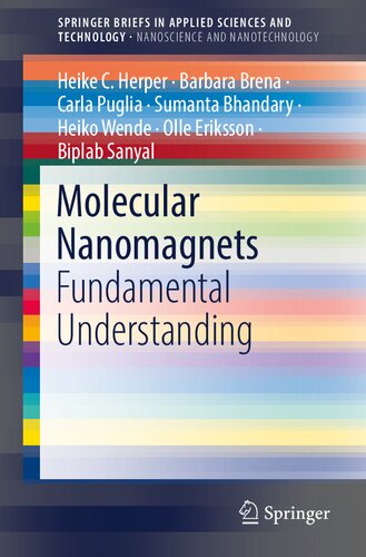 Molecular Nanomagnets: Fundamental Understanding (SpringerBriefs in Applied Sciences and Technology)