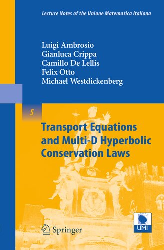 Transport Equations and Multi-D Hyperbolic Conservation Laws (Lecture Notes of the Unione Matematica Italiana, 5)