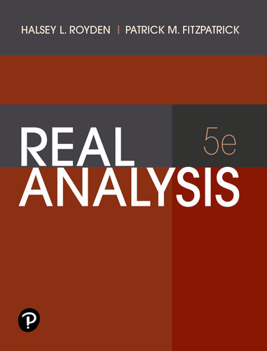 Real Analysis