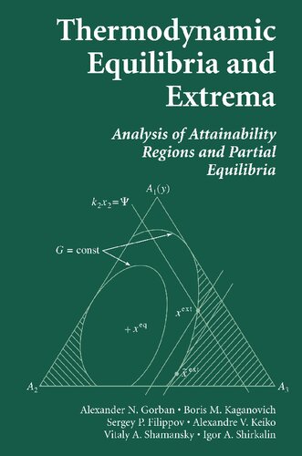 Thermodynamic Equilibria and Extrema: Analysis of Attainability Regions and Partial Equilibrium
