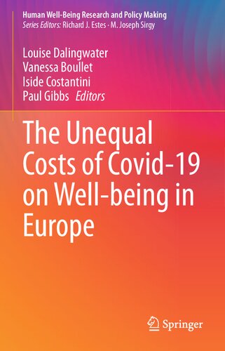 The Unequal Costs of Covid-19 on Well-being in Europe (Human Well-Being Research and Policy Making)