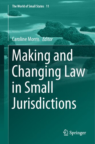 Making and Changing Law in Small Jurisdictions (The World of Small States, 11)