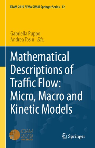 Mathematical Descriptions of Traffic Flow: Micro, Macro and Kinetic Models (SEMA SIMAI Springer Series, 12)