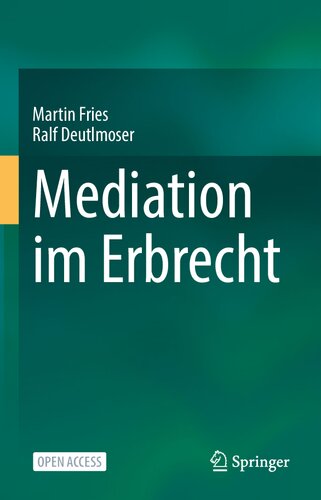 Mediation im Erbrecht
