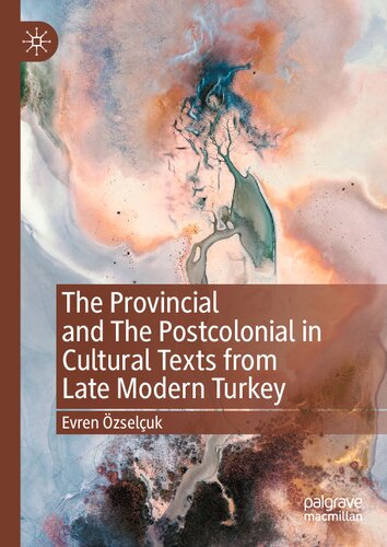 The Provincial and The Postcolonial in Cultural Texts from Late Modern Turkey
