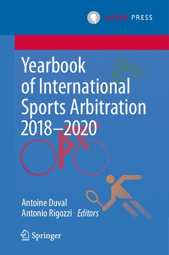 Yearbook of International Sports Arbitration 2018–2020