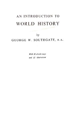 Introduction to World History