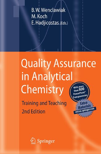 Quality Assurance in Analytical Chemistry: Training and Teaching