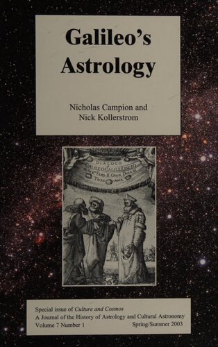 Galileo's Astrology