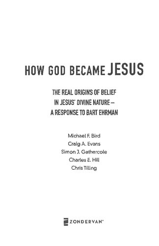 How God Became Jesus
