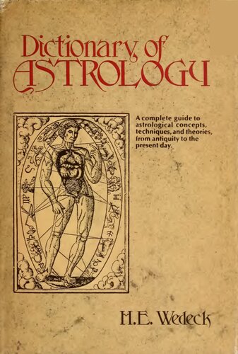 Dictionary of Astrology