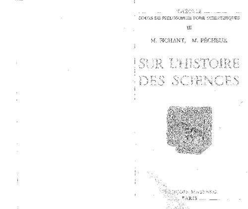Sur l’histoire des sciences
