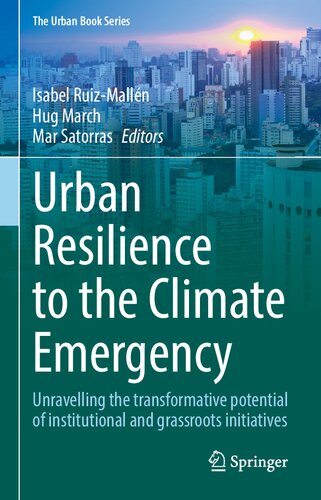 Urban Resilience to the Climate Emergency: Unravelling the transformative potential of institutional and grassroots initiatives (The Urban Book Series)