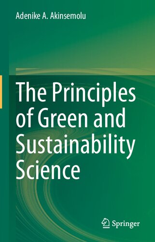 The Principles of Green and Sustainability Science