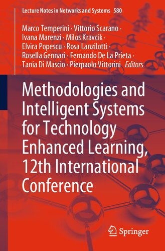 Methodologies and Intelligent Systems for Technology Enhanced Learning, 12th International Conference (Lecture Notes in Networks and Systems)