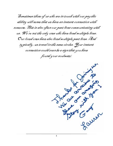 Past Lives in Today’s World! What happens when your previous life returns to haunt you! Use These Reincarnation Secrets to Discover Your Past Life!: Extraordinary ... Lauren & Gary (Blue Planet Project Book 24)