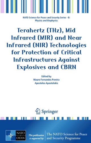Terahertz (THz), Mid Infrared (MIR) and Near Infrared (NIR) Technologies for Protection of Critical Infrastructures Against Explosives and CBRN