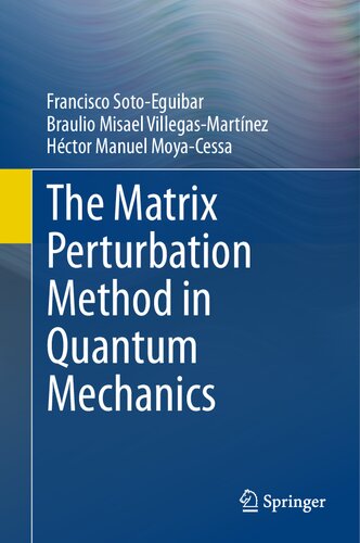 The Matrix Perturbation Method in Quantum Mechanics