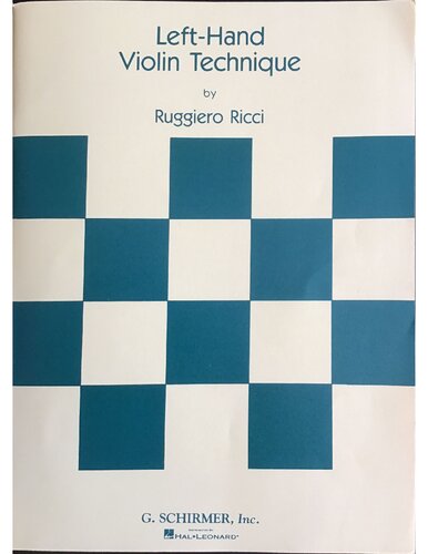 Left-hand violin technique.