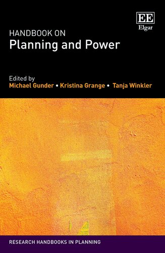 Handbook on Planning and Power (Research Handbooks in Planning series)