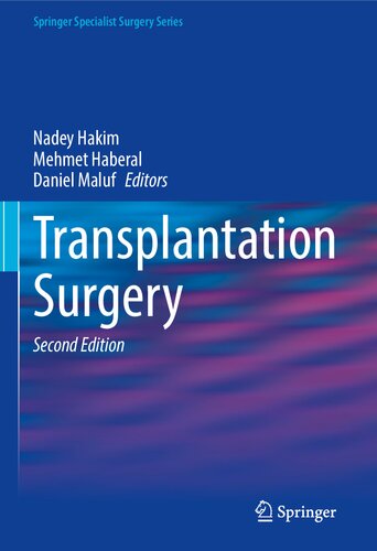 Transplantation Surgery (Springer Specialist Surgery Series)
