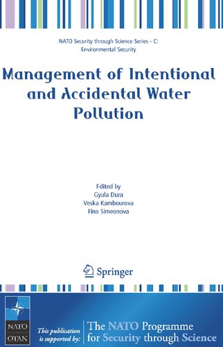 Management of Intentional and Accidental Water Pollution (Nato Security through Science Series C:)
