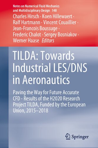 TILDA: Towards Industrial LES/DNS in Aeronautics: Paving the Way for Future Accurate CFD - Results of the H2020 Research Project TILDA, Funded by the ... Mechanics and Multidisciplinary Design, 148)