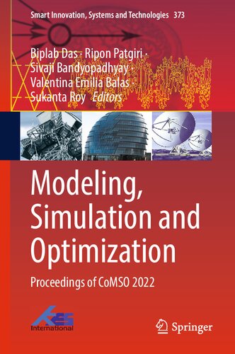 Modeling, Simulation and Optimization: Proceedings of CoMSO 2022 (Smart Innovation, Systems and Technologies, 373)