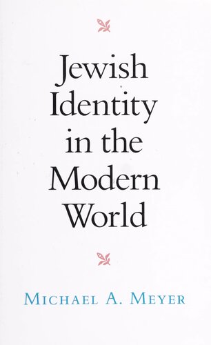Jewish Identity in the Modern World
