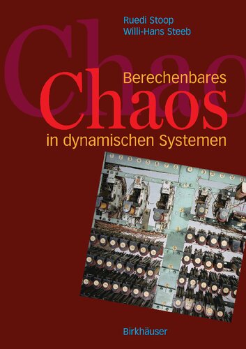 Berechenbares Chaos in dynamischen Systemen (German Edition)