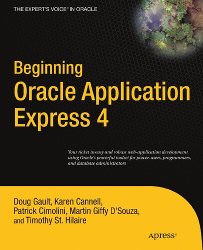 Beginning Oracle Application Express 4 (Expert's Voice in Oracle)
