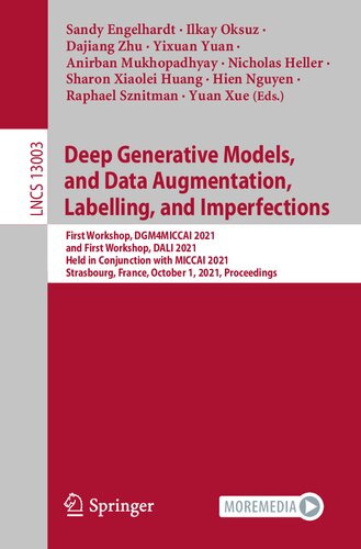 Deep Generative Models, and Data Augmentation, Labelling, and Imperfections (Image Processing, Computer Vision, Pattern Recognition, and Graphics)