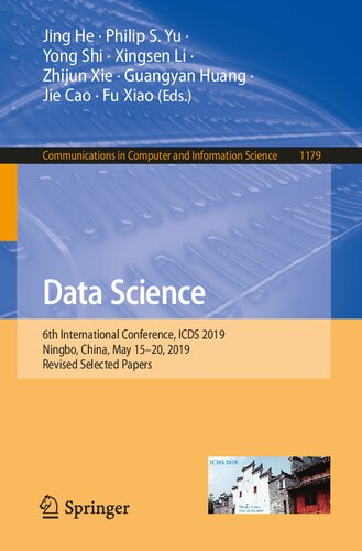 Data Science: 6th International Conference, ICDS 2019, Ningbo, China, May 15–20, 2019, Revised Selected Papers (Communications in Computer and Information Science, 1179)