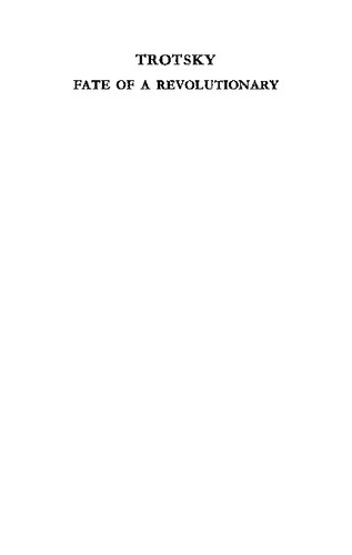 Trotsky: Fate of a Revolutionary