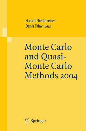 Monte Carlo and Quasi-Monte Carlo Methods 2004