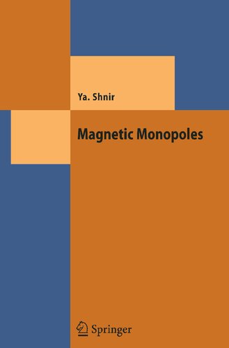 Magnetic Monopoles (Theoretical and Mathematical Physics)